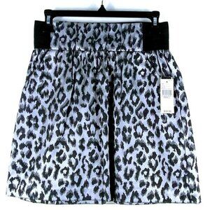 A. Byer Shimmer Animal Print Mini Skirt Size Junior's Small Edgy Rocker